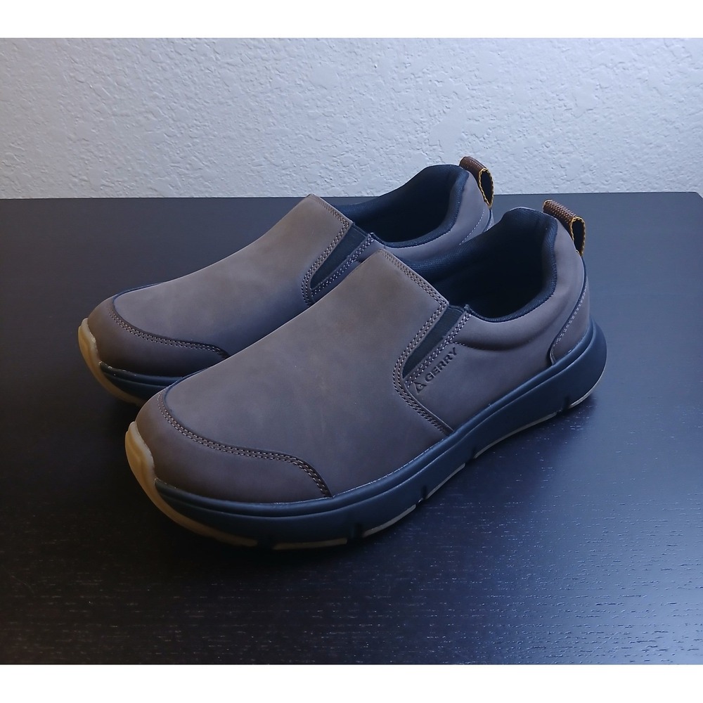 Gerry Moc II Mens Slip On Shoes Brown Lightweight EVA Midsole 1917429 Size 9.5